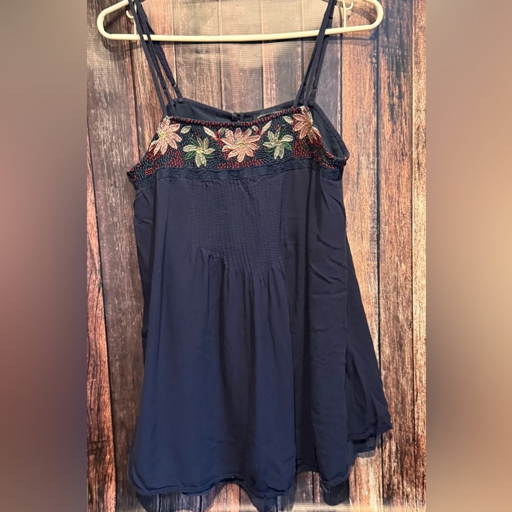 American Eagle Outfitters Embroidered Tank